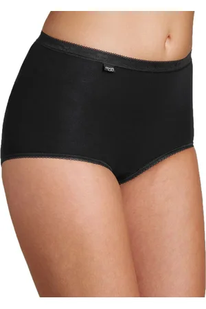 Sloggi Womens Basic+ Maxi Briefs 4 Pack - Cotton - Size 6XL