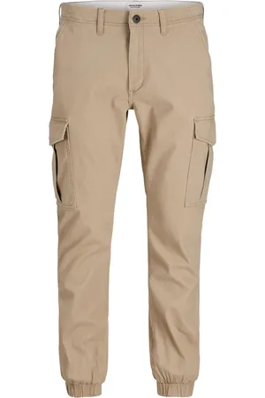 JACK & JONES Mens Cuffed Cargo Pants Slim Fit - - Size 36W/34L