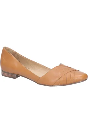 Hush Puppies Womens Marley Ballerina Slip On Casual Shoes - Leather - Size UK 4