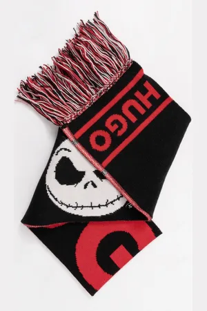 HUGO BOSS Mens x Disneys The Nightmare Before Christmas Scarf - - One Size