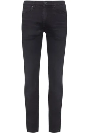 HUGO BOSS Mens 734 Skinny-Fit Jeans in Cotton - Size 33W/34L
