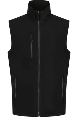 Regatta Mens Navigate Softshell 2 Layer Body Warmer ( /Seal Grey) - Size 3XL