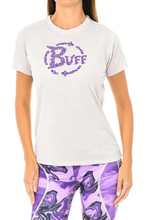 Buff Womens Short sleeve t-shirt for outdoor sports BF13300 women - - Size Medium