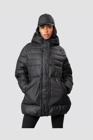 Hunter Womens Intrepid Mid Puffer - Rubber - Size Medium
