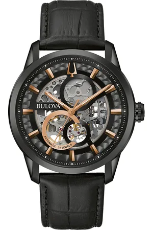 BULOVA Sutton Automatic Mens Watch 98A283 Leather (archived) - One Size