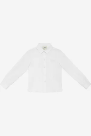 Fendi Girls Cotton Shirt in - Size 12Y