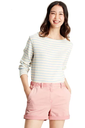 Joules Womens Harbour Cotton Long Sleeved Top - - Size 18 UK