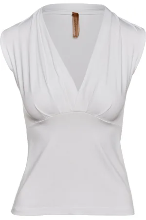 Conquista Womens Faux Wrap Sleeveless Top Viscose - Size EU 38 (Womens)