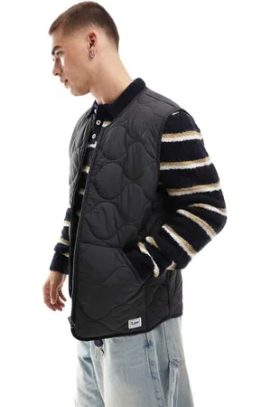 Lee Mens onion quilt vest in washed - Size Small