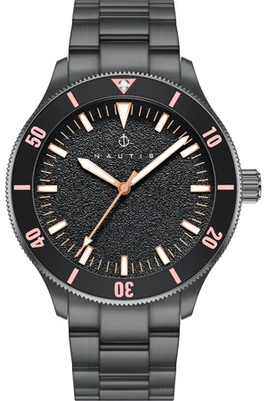 Nautis Mens Deacon Bracelet Watch - Stainless Steel - One Size