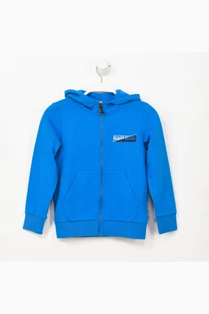 Napapijri Boys Long sleeve hooded sweatshirt N0CK87 boy - - Size 8Y