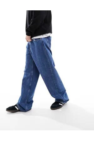 Calvin Klein Mens 90s loose in mid wash- - Size 36 (Waist)