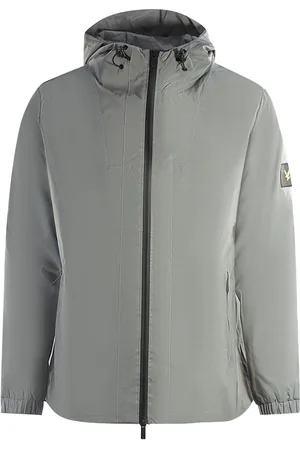 Lyle & Scott Mens Lightweight Reflective Hooded Jacket - Size Large