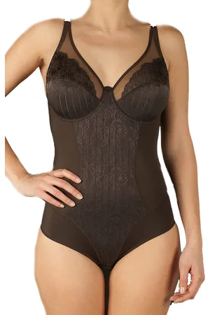 Selene Womens MARILUZ underwired strapless bodysuit with cups - Polyamide - Size 38C