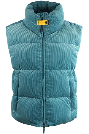 Parajumpers Womens Jam Alta Marea Corduroy Down Gilet Jacket - Size Small