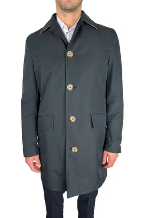 Aquascutum Mens Classic Navy Cotton Jacket - - Size IT 48 (Men