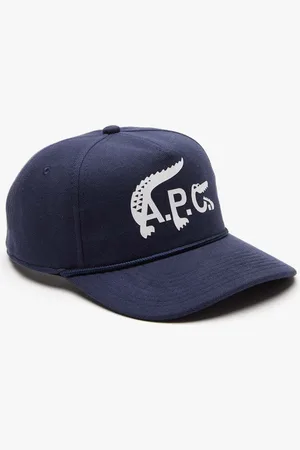 Lacoste Mens Accessories x A.P.C. Organic Cotton Cap in - Size Small