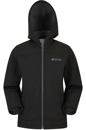 Mountain Warehouse Childrens Unisex Childrens/Kids Exodus Water Resistant Soft Shell Jacket - Size 9-10Y