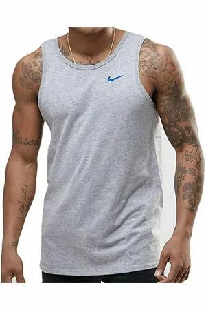 Nike Embroidered Swoosh Mens Vest Tank in Cotton - Size Small