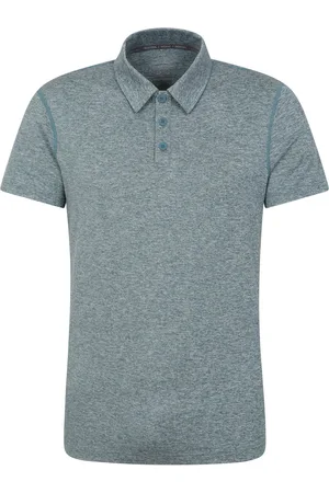 Mountain Warehouse Mens Deuce IsoCool Polo Shirt (Dark ) - Size X-Large