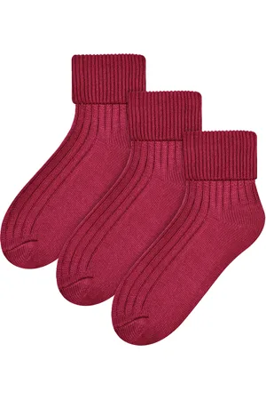 Steven 3 Pairs Womens Wool Bed Socks