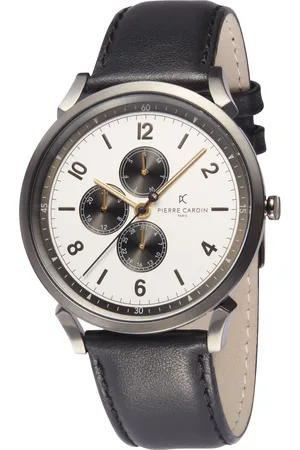 Pierre Cardin Pigalle Nine Mens Watch CPI.2040 Leather - One Size