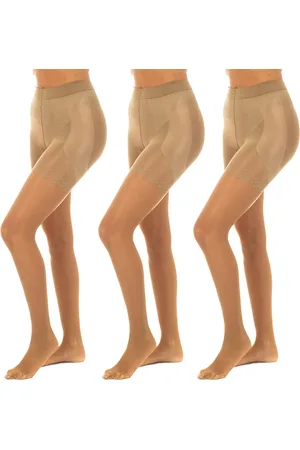 JOLIE FOLIE Womens Pack-3 Push up Panties 20 Den PUSHUP20 woman - - Size Small/Medium