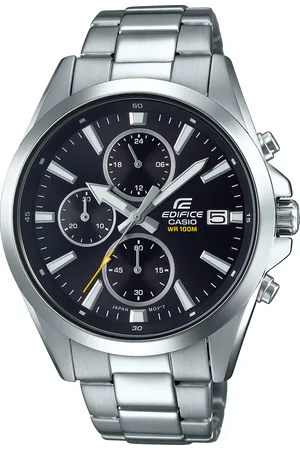 Casio Edifice Mens Watch EFV-560D-1AVUEF Stainless Steel (archived) - One Size