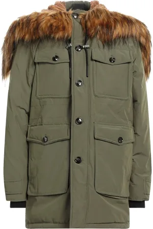 Diesel Mens Hooded Winter Jacket - Size X-Large