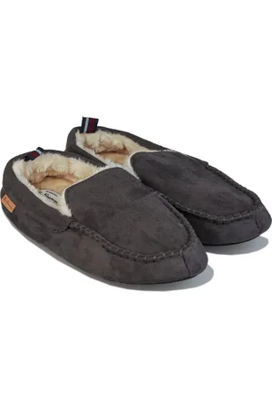 Ben Sherman Mens Casa Cartegena Moccasin Slippers in Textile - Size UK 11
