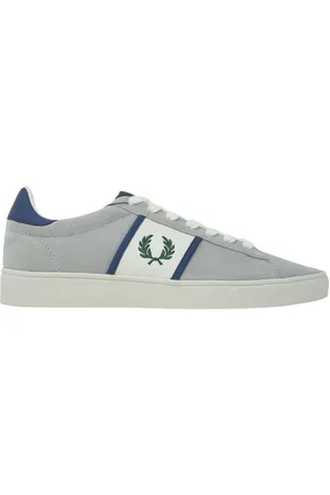Fred Perry Spencer Suede Tipping Mens Trainers Cotton - Size UK 4