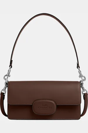 Coach Womens Eliza Flap Crossbody with Leather Covered Closure - - One Size