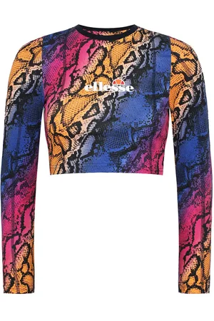 Ellesse Mariama Womens Multicoloured Crop Top - Cotton - Size 8 UK