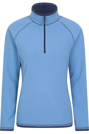 Mountain Warehouse Womens/Ladies Montana Half Zip Fleece Top (Dark ) - Size 18 UK