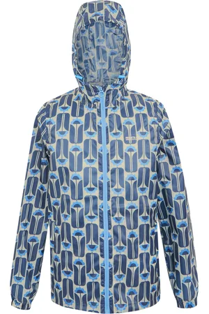 Regatta Womens/Ladies Orla Kiely Tall Flowers Packaway Waterproof Jacket - Size 14 UK