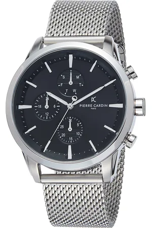 Pierre Cardin Mens Watch PC902741F104 - Stainless Steel - One Size