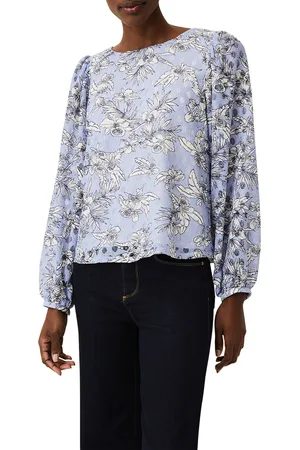 Phase Eight Womens Meribel Floral Printed Lace Top - - Size 16 UK