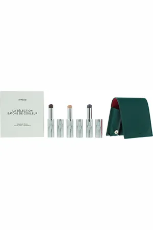 BYREDO Womens Colour Stick Set 3 x 9g with Leather Pouch Deep Teal - Dravite, Vienna + Ultramagnetic - One Size