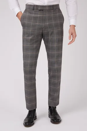 Antique Rogue Mens Check Trouser in - Size 28 Regular