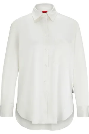 HUGO BOSS Womens Elodina Blouse in - Size 6 UK