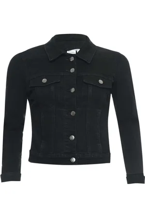 VERO MODA Womens Luna Denim Jacket in Cotton - Size 10 UK