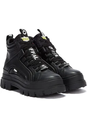 Buffalo Aspha Mid NC Womens Boots Faux Leather - Size UK 3