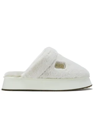 Australia Luxe Collective Womens Mule Platfoam Cream Slipper - - Size EU 41