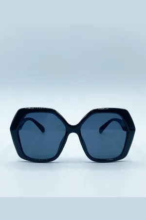 SVNX Womens Oversized Rounded Angular Sunglasses in - One Size