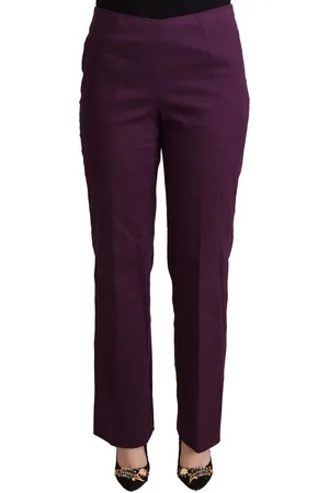 Bencivenga Womens High Waist Tapered Pants - Wool - Size IT 44 (Women