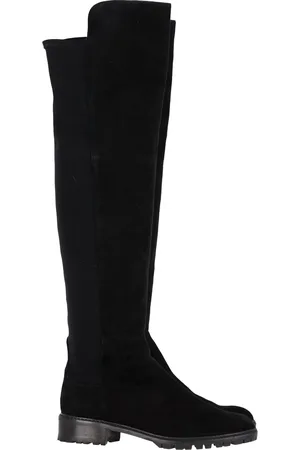 Stuart Weitzman Pre-owned Womens 5050 Over-The-Knee Boots in Suede - Size EU 37