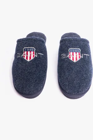GANT TAMAWARE Mens Mule Slippers Marine - - Size UK 10.5