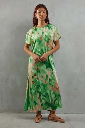 warehouse Womens Oversized Midi T-shirt Dress - - Size 8 UK