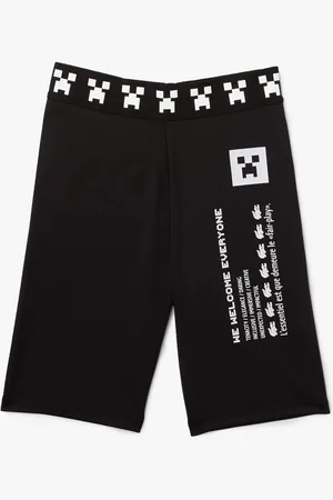 Lacoste Womens Live x Minecraft Bike Shorts in - Size 10 UK