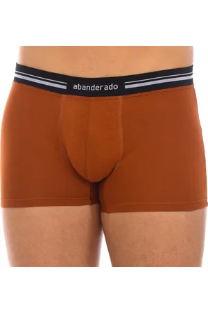 Abanderado Mens Stretch cotton boxer with extra soft waistband, model A077I for men. Maximum daily comfort. - - Size Medium